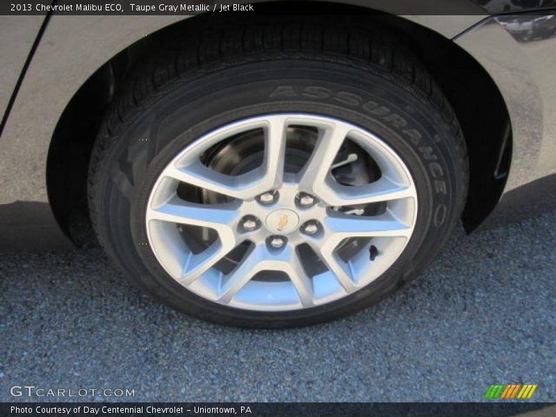 Taupe Gray Metallic / Jet Black 2013 Chevrolet Malibu ECO