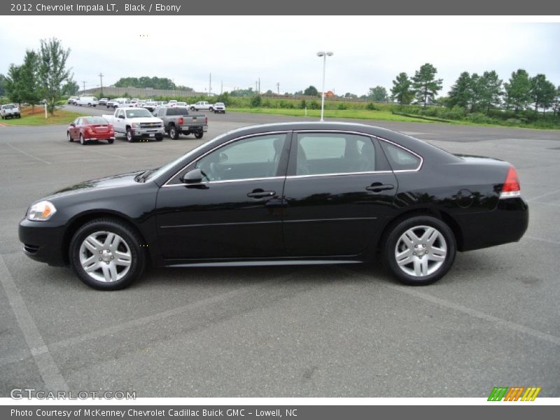 Black / Ebony 2012 Chevrolet Impala LT