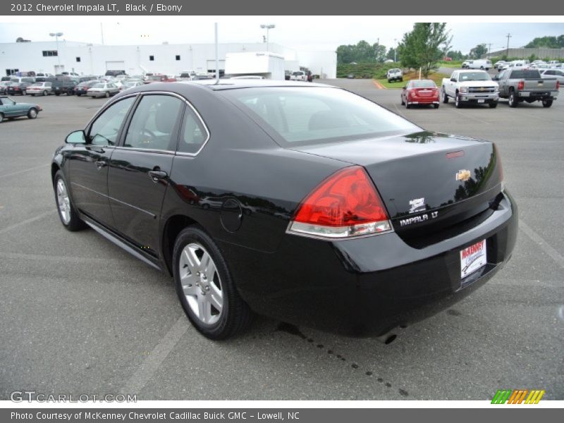 Black / Ebony 2012 Chevrolet Impala LT