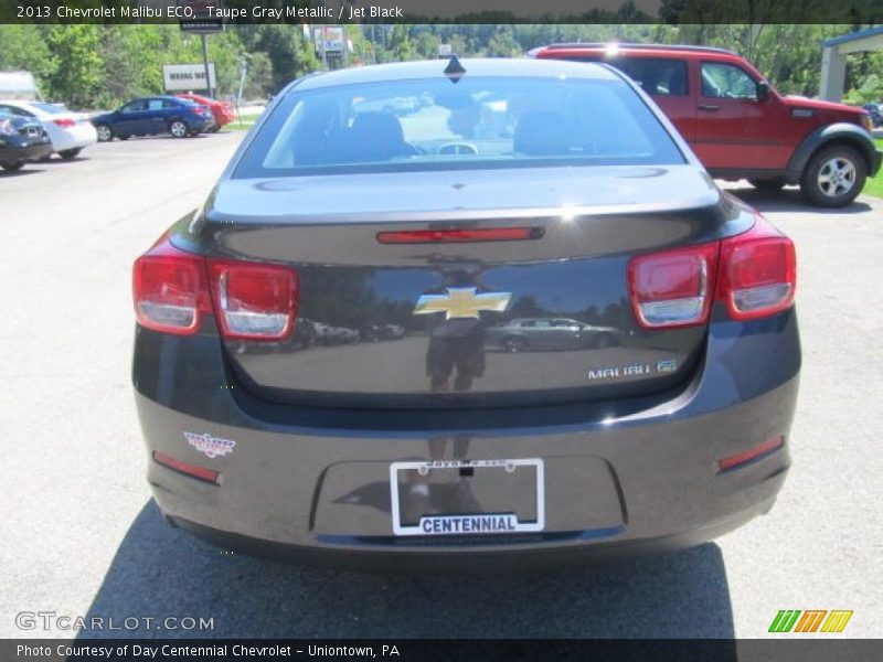 Taupe Gray Metallic / Jet Black 2013 Chevrolet Malibu ECO