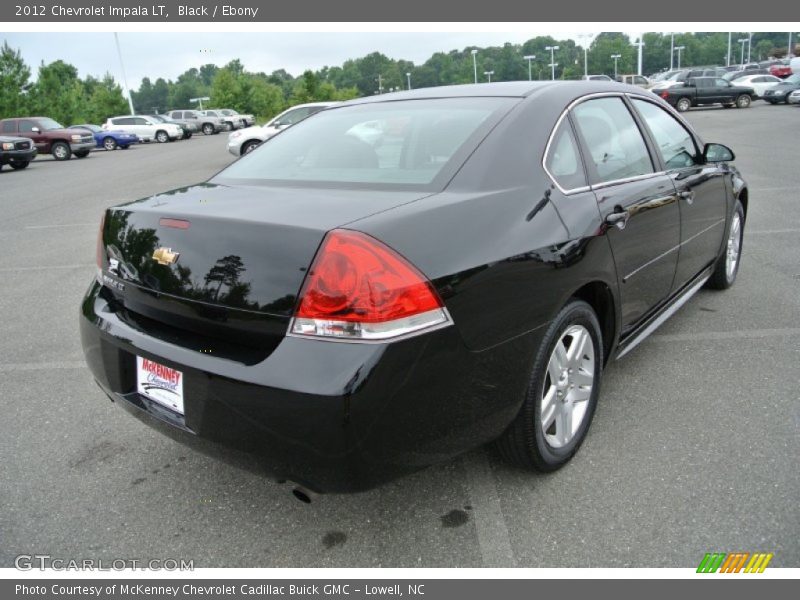 Black / Ebony 2012 Chevrolet Impala LT