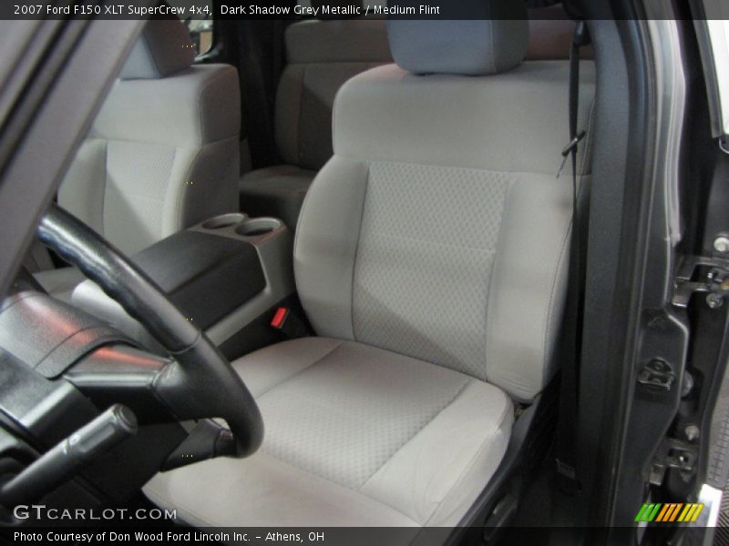 Dark Shadow Grey Metallic / Medium Flint 2007 Ford F150 XLT SuperCrew 4x4