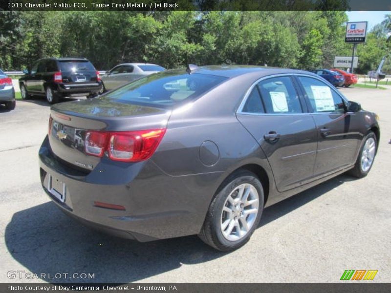 Taupe Gray Metallic / Jet Black 2013 Chevrolet Malibu ECO