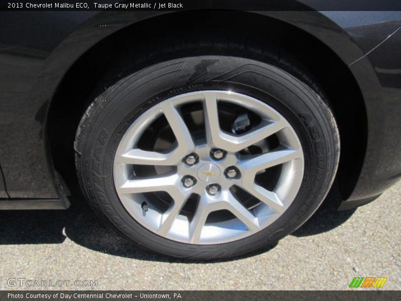 Taupe Gray Metallic / Jet Black 2013 Chevrolet Malibu ECO