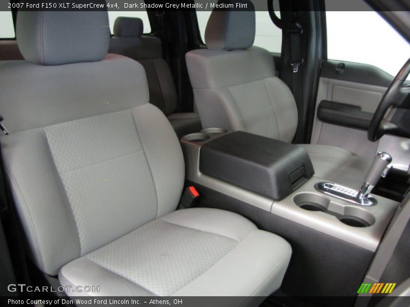 Dark Shadow Grey Metallic / Medium Flint 2007 Ford F150 XLT SuperCrew 4x4