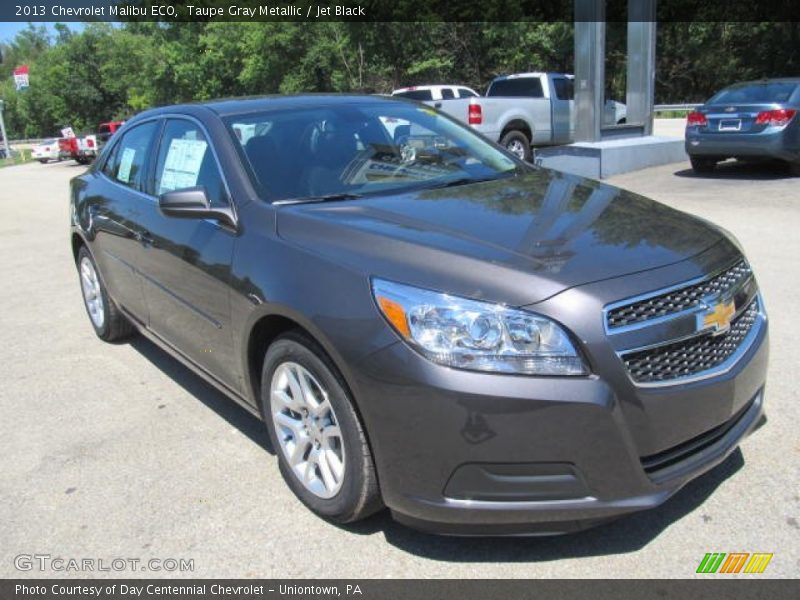 Taupe Gray Metallic / Jet Black 2013 Chevrolet Malibu ECO