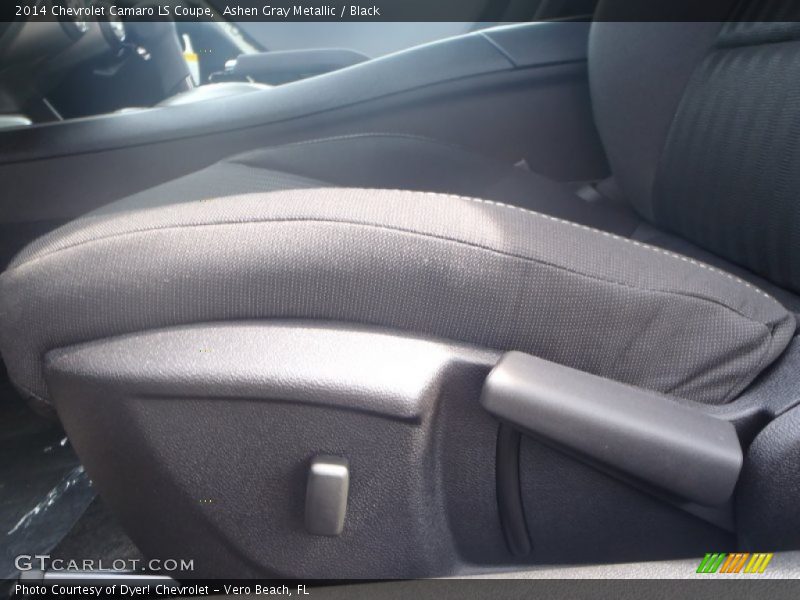Ashen Gray Metallic / Black 2014 Chevrolet Camaro LS Coupe