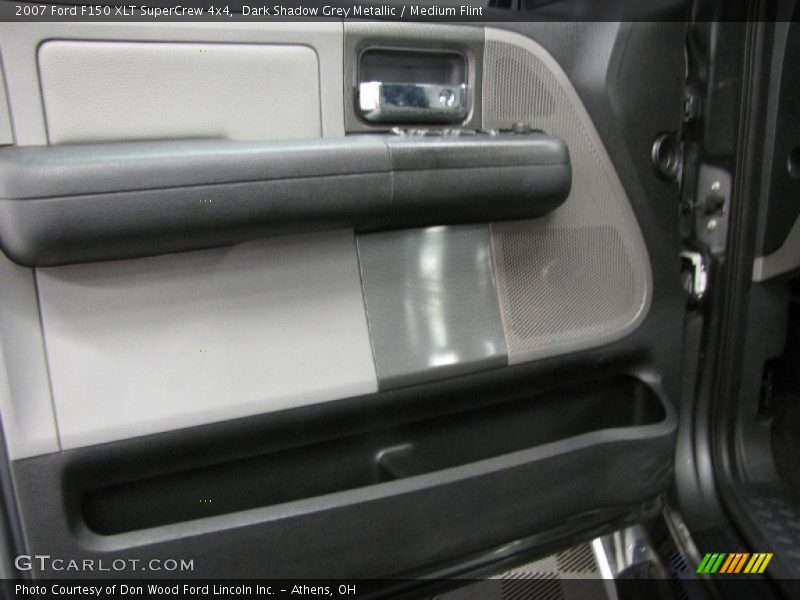 Dark Shadow Grey Metallic / Medium Flint 2007 Ford F150 XLT SuperCrew 4x4