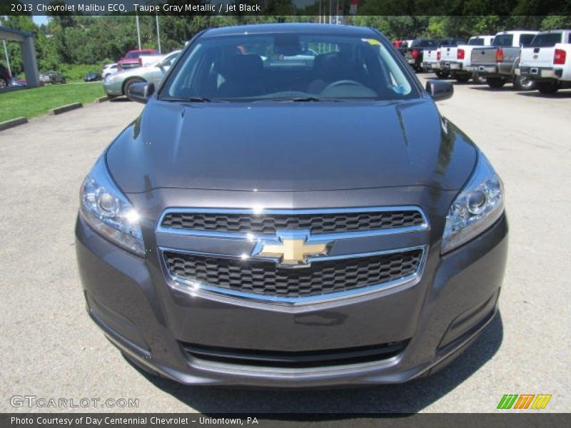 Taupe Gray Metallic / Jet Black 2013 Chevrolet Malibu ECO