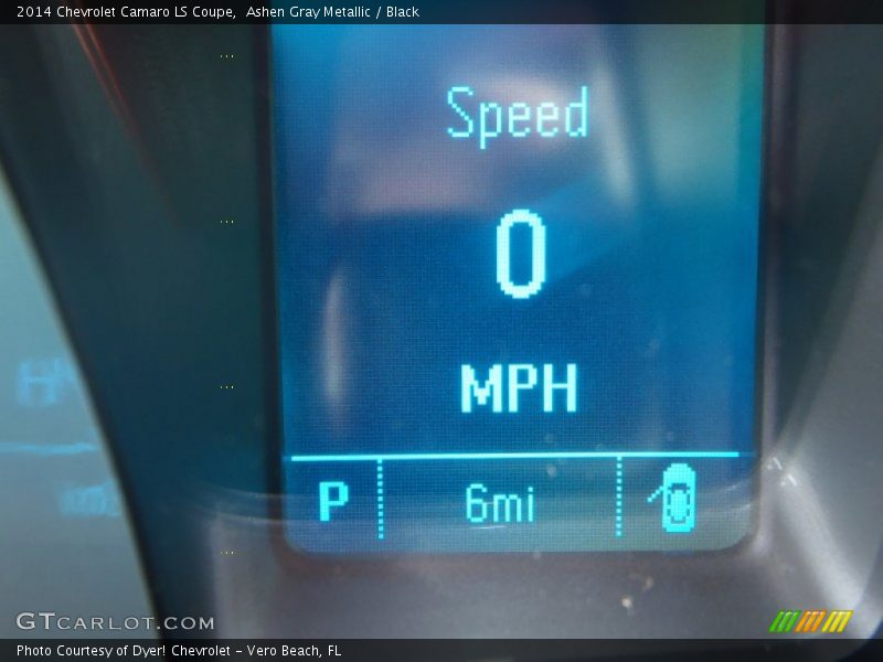 Ashen Gray Metallic / Black 2014 Chevrolet Camaro LS Coupe