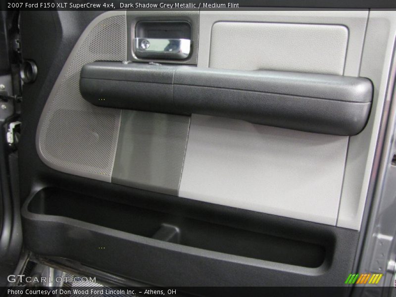 Dark Shadow Grey Metallic / Medium Flint 2007 Ford F150 XLT SuperCrew 4x4
