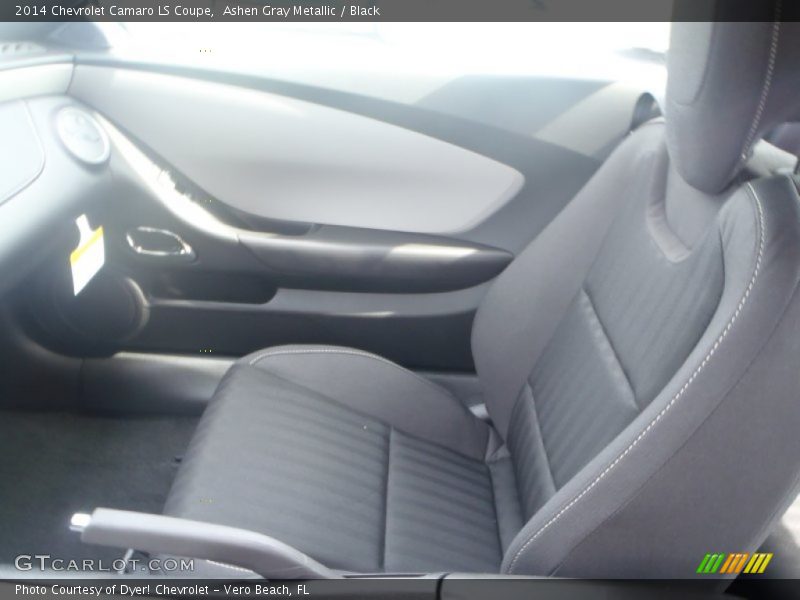 Ashen Gray Metallic / Black 2014 Chevrolet Camaro LS Coupe