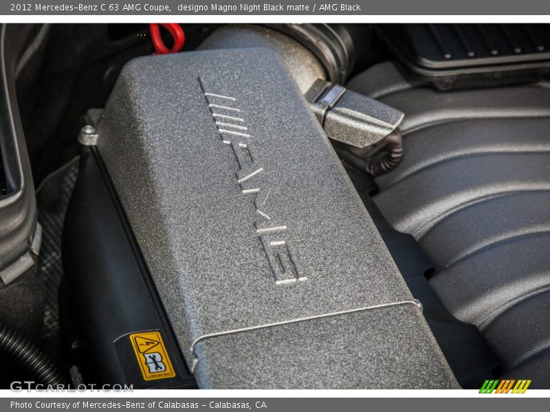 designo Magno Night Black matte / AMG Black 2012 Mercedes-Benz C 63 AMG Coupe
