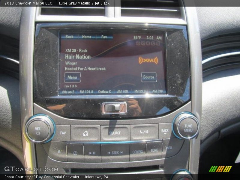 Taupe Gray Metallic / Jet Black 2013 Chevrolet Malibu ECO