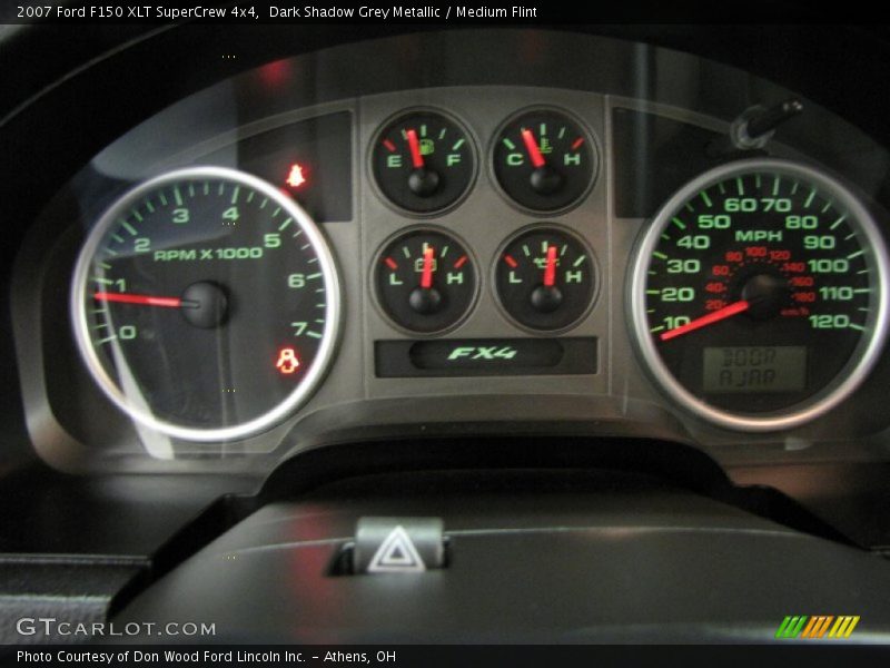 Dark Shadow Grey Metallic / Medium Flint 2007 Ford F150 XLT SuperCrew 4x4