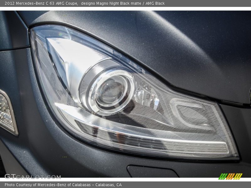 designo Magno Night Black matte / AMG Black 2012 Mercedes-Benz C 63 AMG Coupe