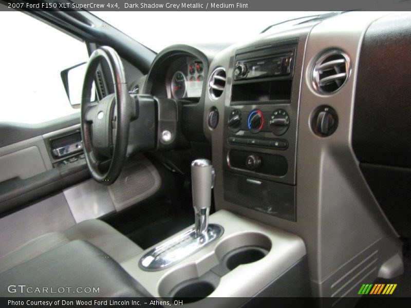 Dark Shadow Grey Metallic / Medium Flint 2007 Ford F150 XLT SuperCrew 4x4