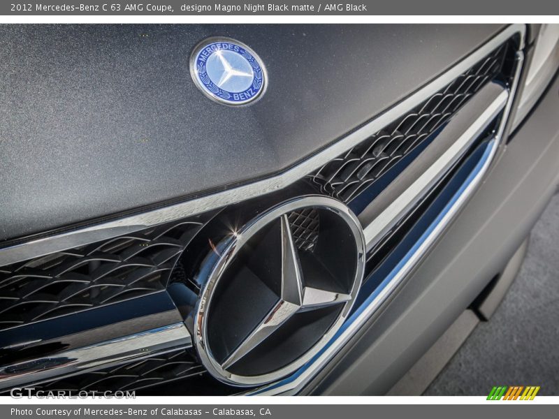 designo Magno Night Black matte / AMG Black 2012 Mercedes-Benz C 63 AMG Coupe