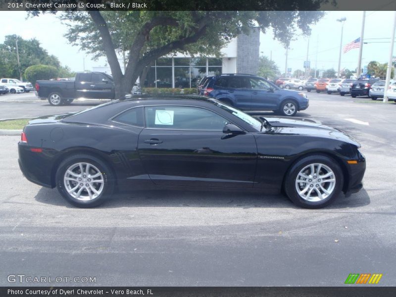 Black / Black 2014 Chevrolet Camaro LS Coupe
