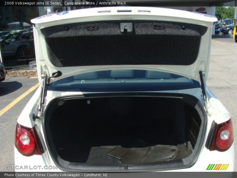 Campanella White / Anthracite Black 2008 Volkswagen Jetta SE Sedan