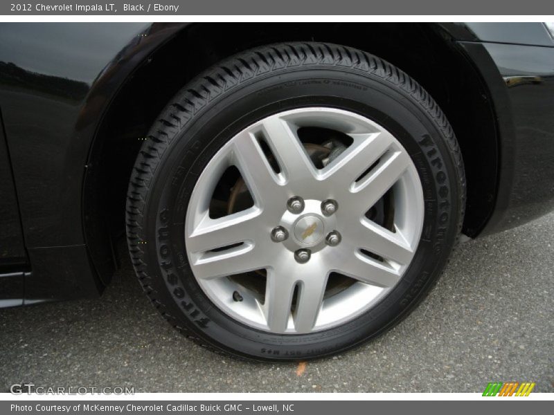 Black / Ebony 2012 Chevrolet Impala LT