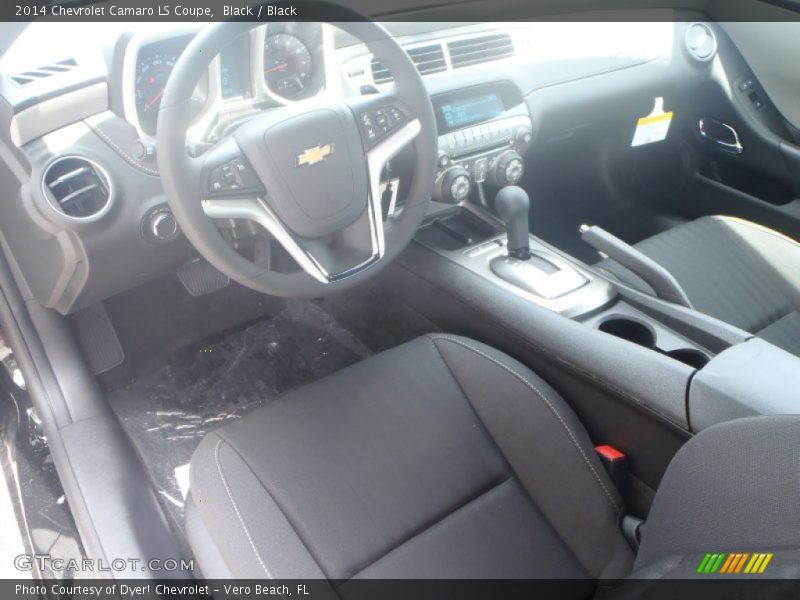 Black / Black 2014 Chevrolet Camaro LS Coupe