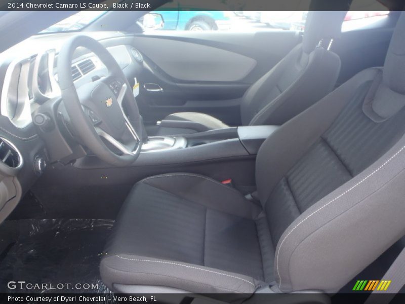 Black / Black 2014 Chevrolet Camaro LS Coupe