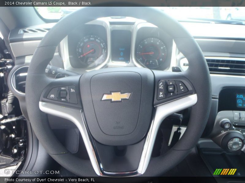 Black / Black 2014 Chevrolet Camaro LS Coupe