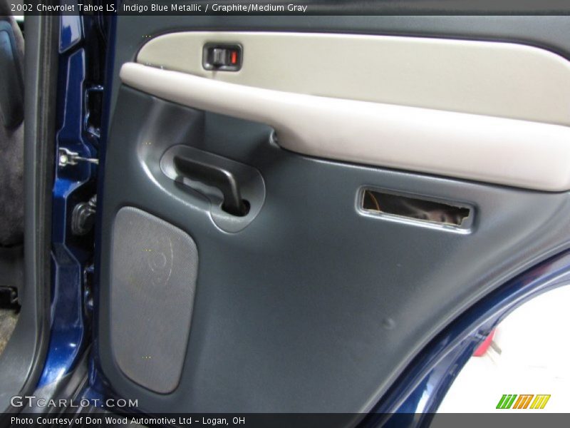 Indigo Blue Metallic / Graphite/Medium Gray 2002 Chevrolet Tahoe LS