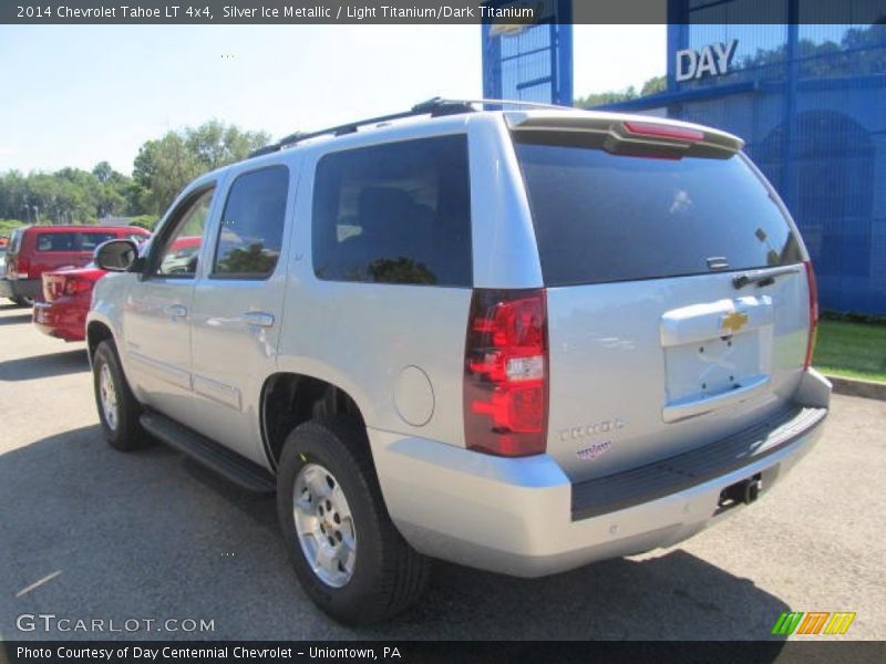 Silver Ice Metallic / Light Titanium/Dark Titanium 2014 Chevrolet Tahoe LT 4x4