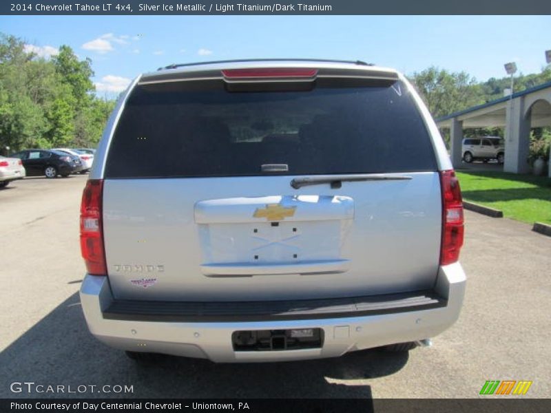 Silver Ice Metallic / Light Titanium/Dark Titanium 2014 Chevrolet Tahoe LT 4x4