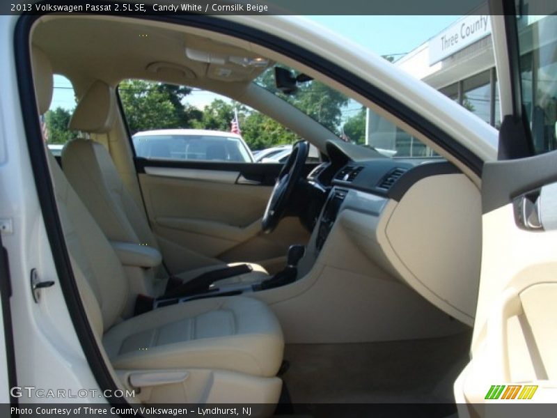 Candy White / Cornsilk Beige 2013 Volkswagen Passat 2.5L SE