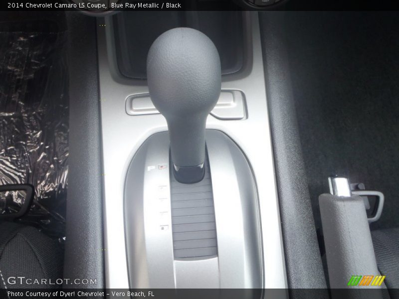 Blue Ray Metallic / Black 2014 Chevrolet Camaro LS Coupe