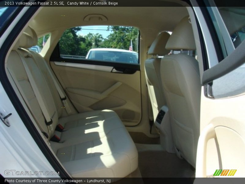 Candy White / Cornsilk Beige 2013 Volkswagen Passat 2.5L SE