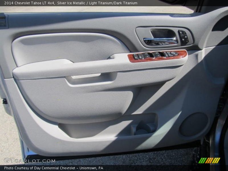 Silver Ice Metallic / Light Titanium/Dark Titanium 2014 Chevrolet Tahoe LT 4x4