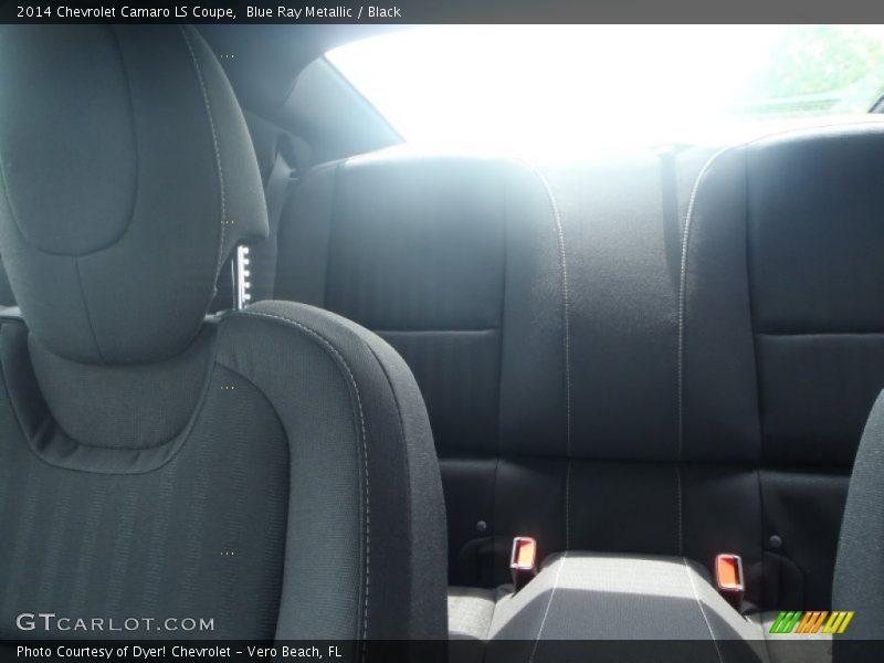 Blue Ray Metallic / Black 2014 Chevrolet Camaro LS Coupe