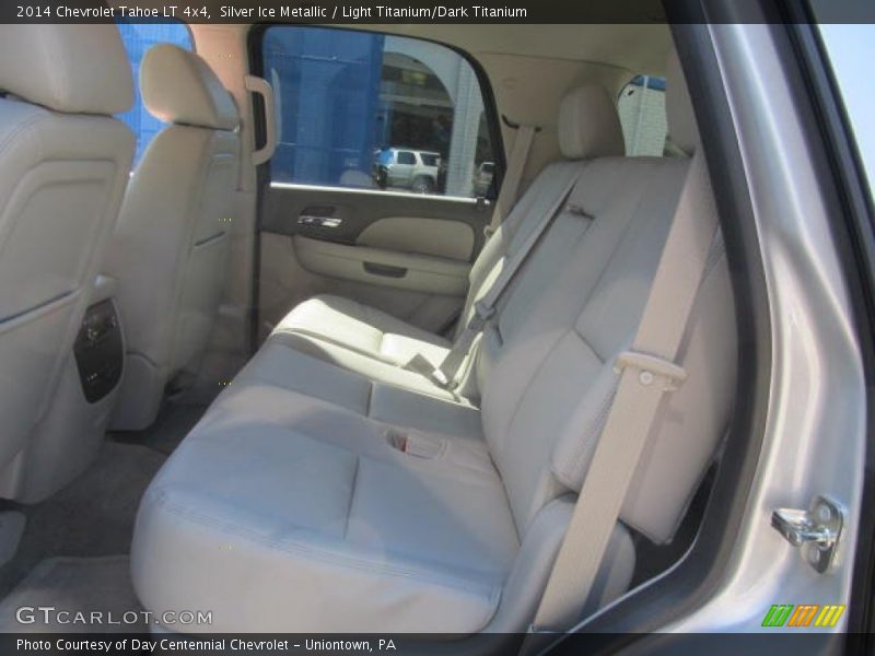 Silver Ice Metallic / Light Titanium/Dark Titanium 2014 Chevrolet Tahoe LT 4x4