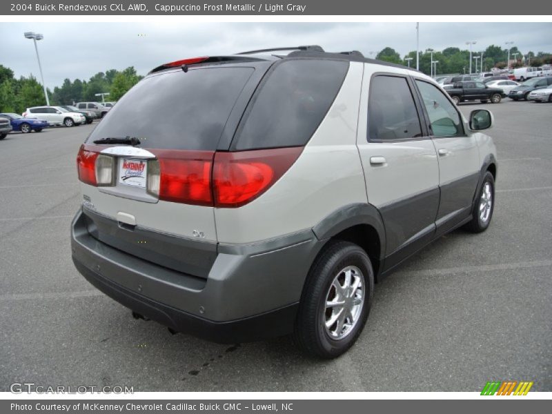 Cappuccino Frost Metallic / Light Gray 2004 Buick Rendezvous CXL AWD