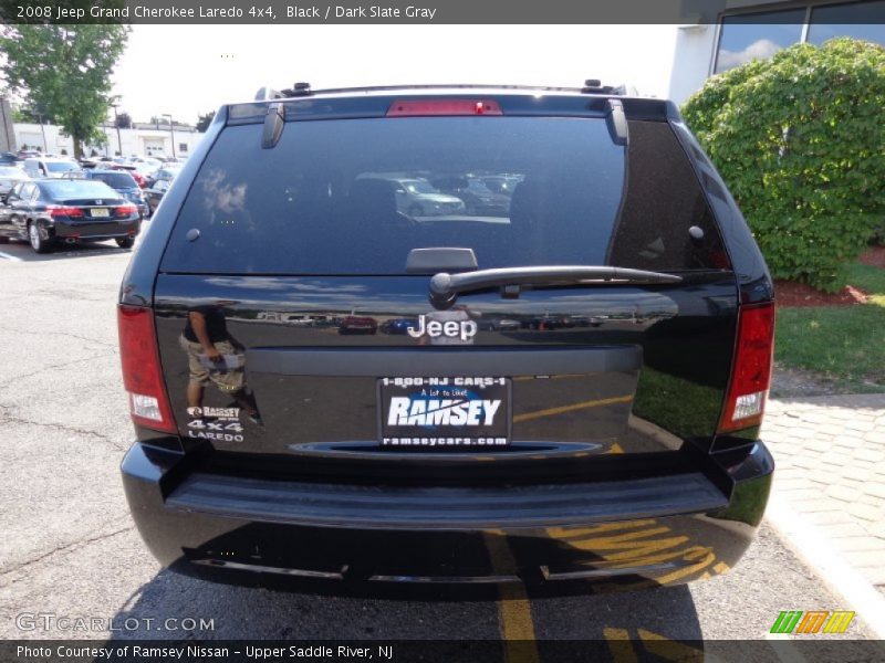 Black / Dark Slate Gray 2008 Jeep Grand Cherokee Laredo 4x4