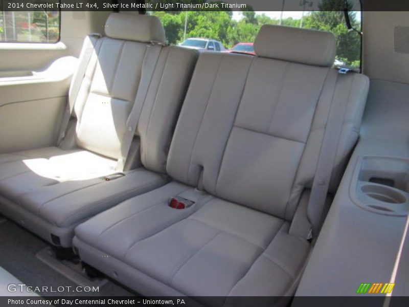 Silver Ice Metallic / Light Titanium/Dark Titanium 2014 Chevrolet Tahoe LT 4x4