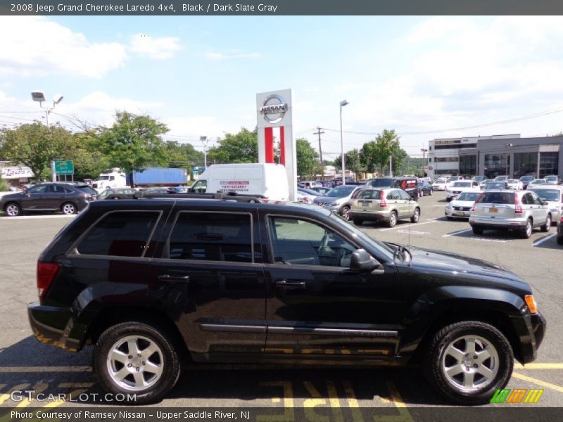 Black / Dark Slate Gray 2008 Jeep Grand Cherokee Laredo 4x4