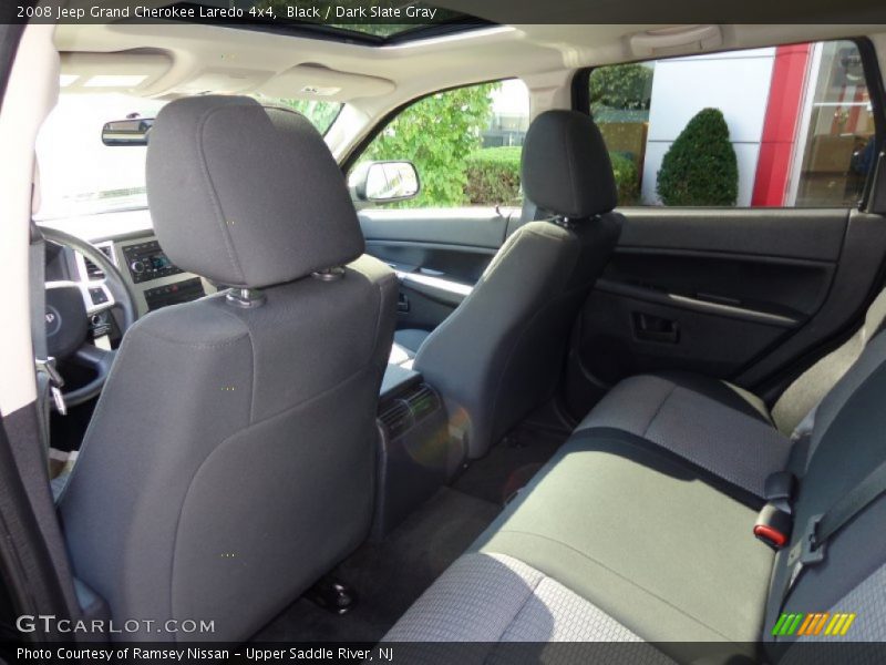 Black / Dark Slate Gray 2008 Jeep Grand Cherokee Laredo 4x4