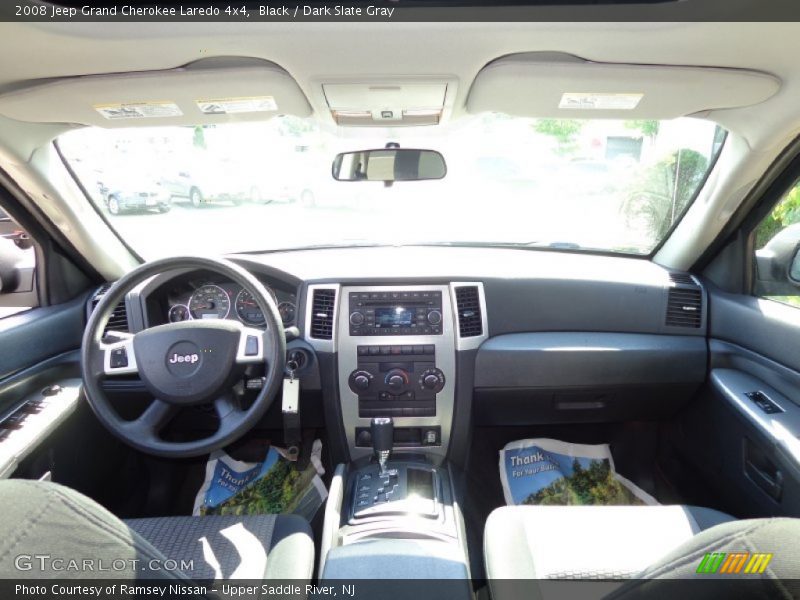 Black / Dark Slate Gray 2008 Jeep Grand Cherokee Laredo 4x4