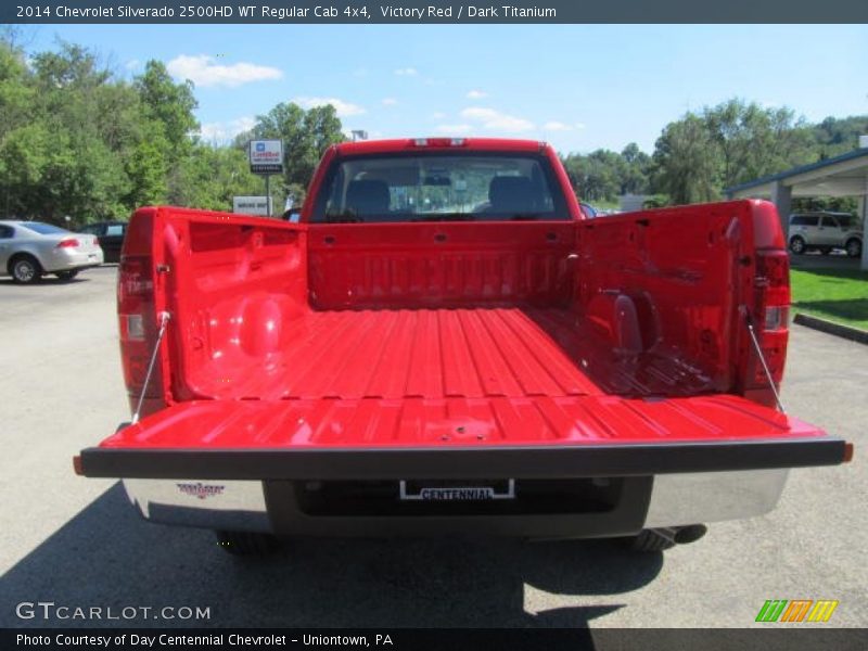 Victory Red / Dark Titanium 2014 Chevrolet Silverado 2500HD WT Regular Cab 4x4