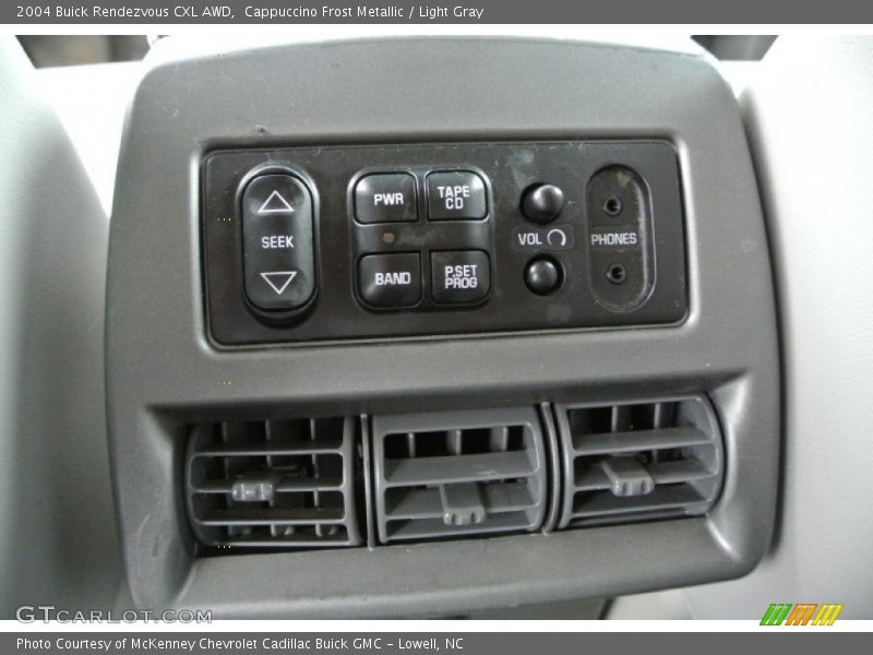 Cappuccino Frost Metallic / Light Gray 2004 Buick Rendezvous CXL AWD