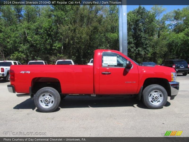  2014 Silverado 2500HD WT Regular Cab 4x4 Victory Red