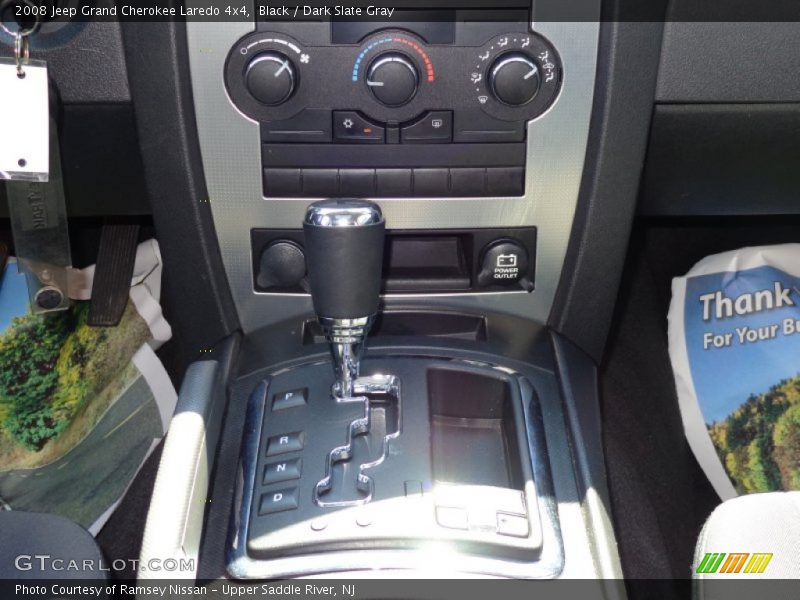 Black / Dark Slate Gray 2008 Jeep Grand Cherokee Laredo 4x4