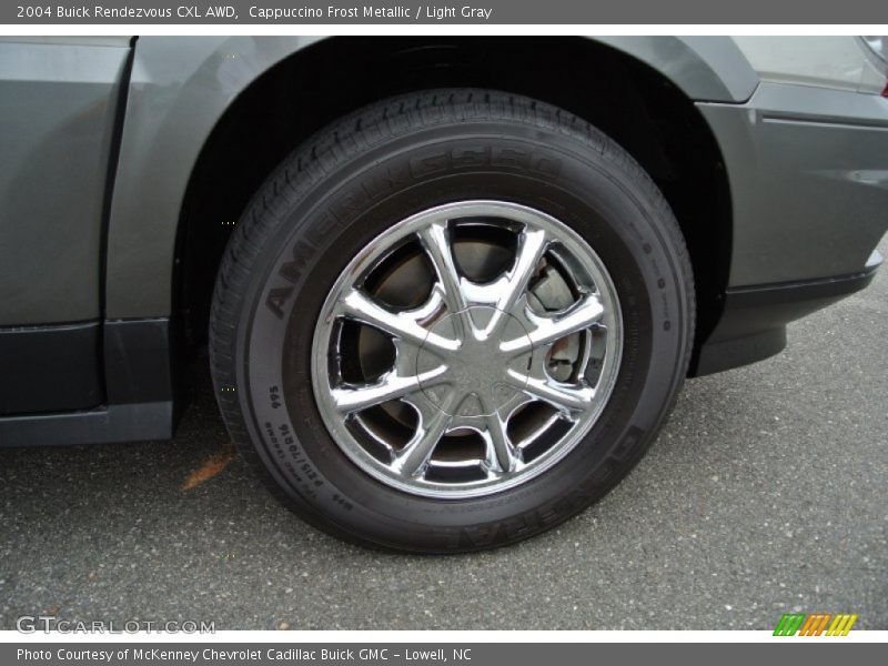 Cappuccino Frost Metallic / Light Gray 2004 Buick Rendezvous CXL AWD