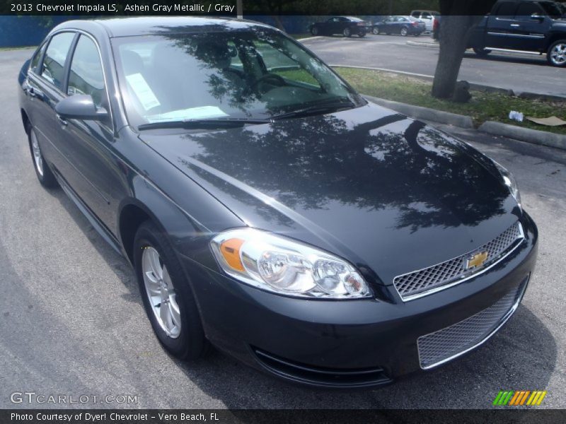 Ashen Gray Metallic / Gray 2013 Chevrolet Impala LS