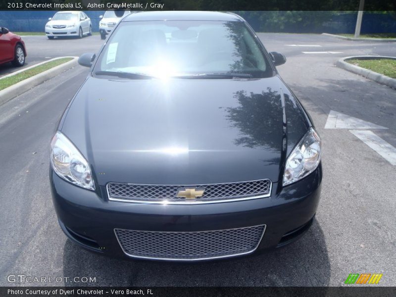 Ashen Gray Metallic / Gray 2013 Chevrolet Impala LS